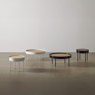 MESA CENTRO BILL ROBLE/BLANCO