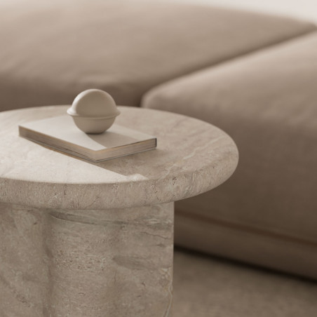 MESA CENTRO EMERIC MARMOL TRAVERTINO