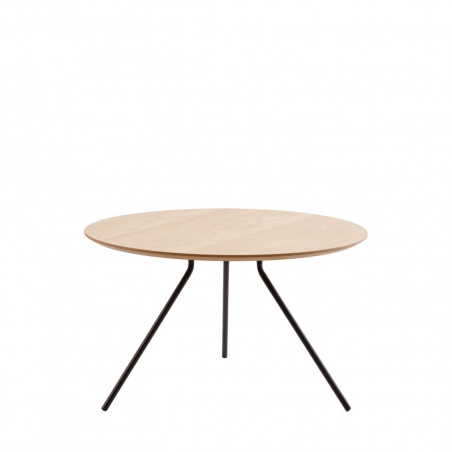 MESA CENTRO DAVID ROBLE/NEGRO