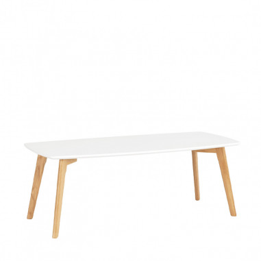 MESA CENTRO MARCO BLANCO/ROBLE