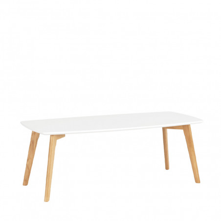 MESA CENTRO MARCO BLANCO/ROBLE