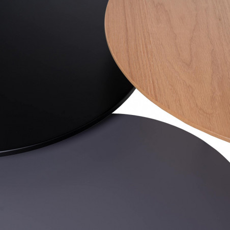 SET CENTRO TADEO ROBLE+NEGRO+GRIS