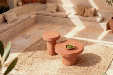 MESA CENTRO MIRKO TERRACOTA