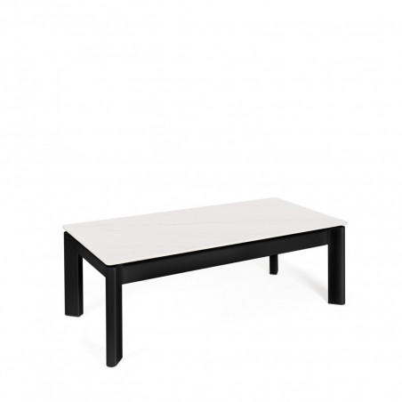 MESA CENTRO ROLAND BLANCO/NEGRO