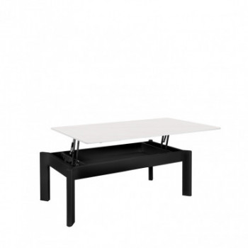 MESA CENTRO ROLAND BLANCO/NEGRO 2