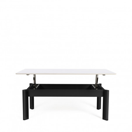 MESA CENTRO ROLAND BLANCO/NEGRO