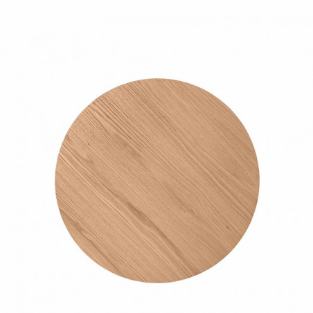 MESA CENTRO ADRIANO ROBLE/NEGRO