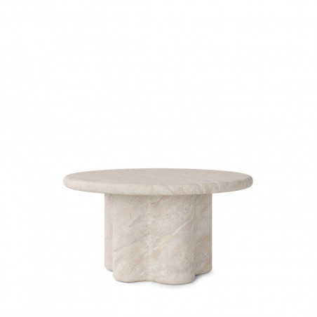 MESA CENTRO LUIGI MARMOL TRAVERTINO