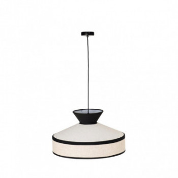 LAMPARA TECHO SERON CREMA