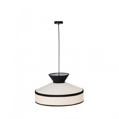 LAMPARA TECHO SERON CREMA