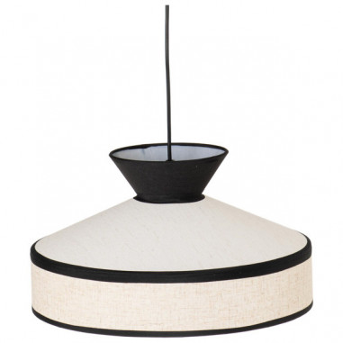 LAMPARA TECHO SERON CREMA