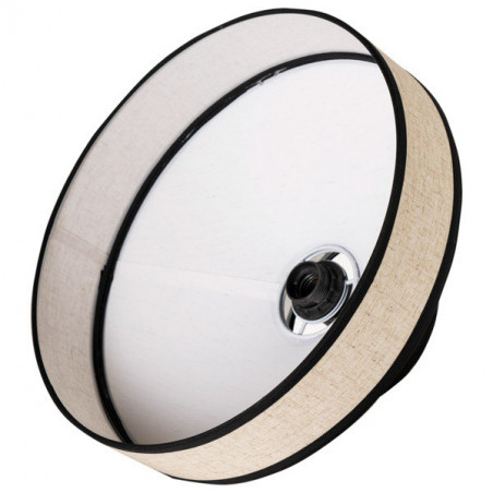 LAMPARA TECHO SERON CREMA