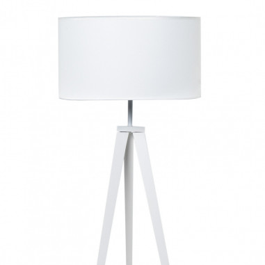 LAMPARA SUELO CHERA BLANCO