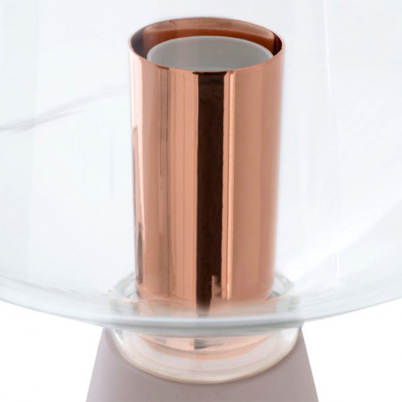 LAMPARA SOBREMESA AINA GRIS