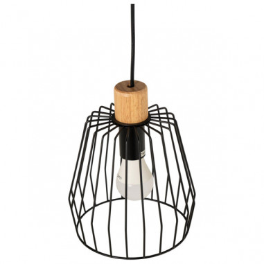 LAMPARA TECHO FAURA NEGRO