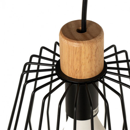 LAMPARA TECHO FAURA NEGRO