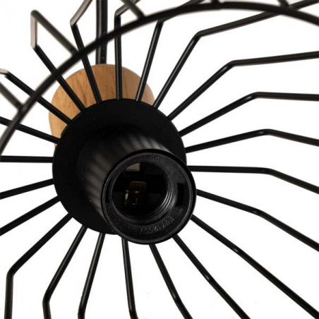 LAMPARA TECHO FAURA NEGRO