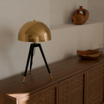 LAMPARA SOBREMESA VICAR GOLD 2