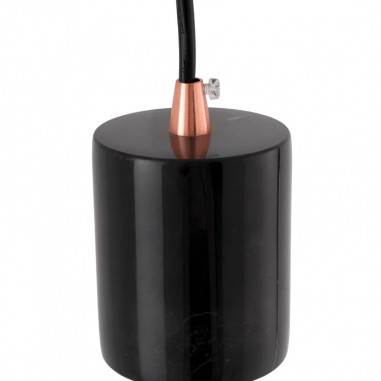 LAMPARA TECHO ZERU NEGRO