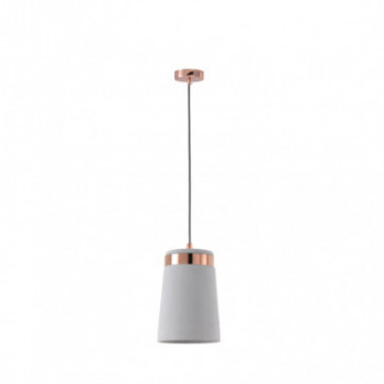 LAMPARA TECHO BERNIA GRIS