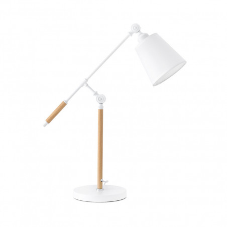 LAMPARA SOBREMESA LIZAR BLANCO