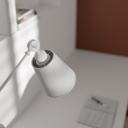 LAMPARA SOBREMESA LIZAR BLANCO