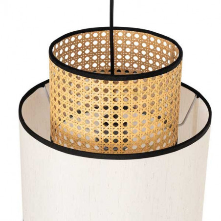 LAMPARA TECHO LUJAR NATURAL