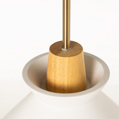 LAMPARA TECHO CARCER BLANCO