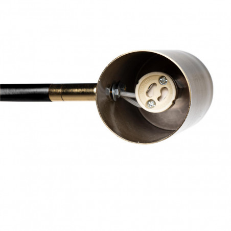 LAMPARA SUELO RUGAT NEGRO