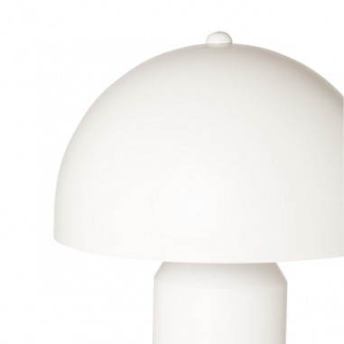 LAMPARA SOBREMESA PRUNA BLANCO