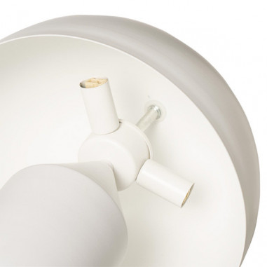 LAMPARA SOBREMESA PRUNA BLANCO