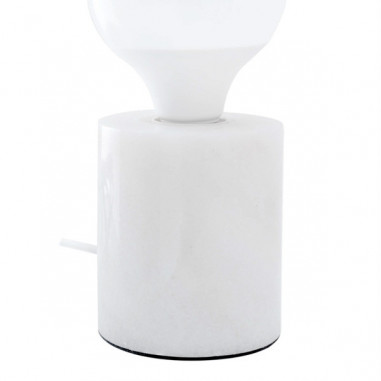 LAMPARA SOBREMESA ROSER BLANCO