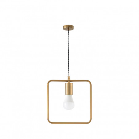 LAMPARA TECHO HEDRA GOLD