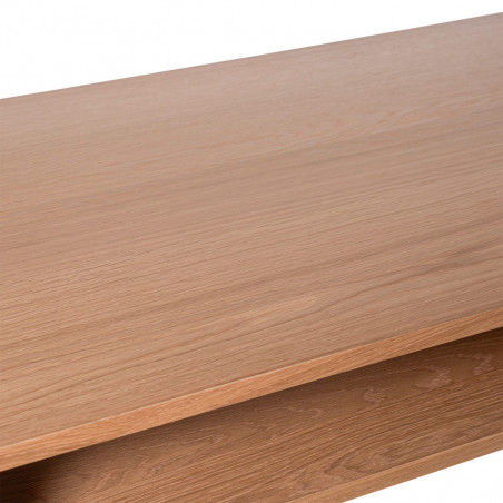 ESCRITORIO ALABAMA ROBLE/NEGRO