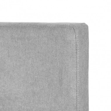 CABEZAL BAYAMO 180 TAPIZADO GRIS CLARO
