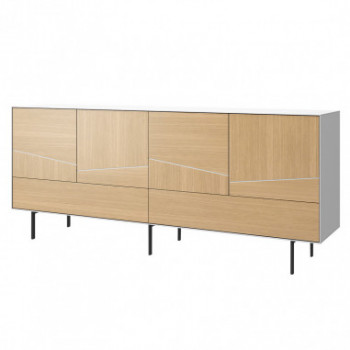 APARADOR 200 PTAS+CAJS SIENA BLANCO