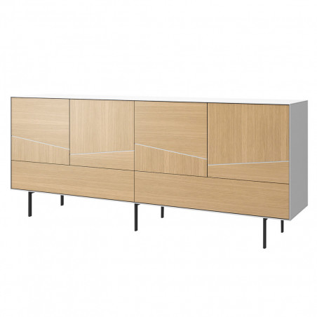 APARADOR 200 PTAS+CAJS SIENA BLANCO