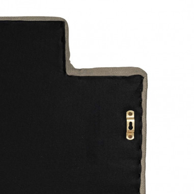 CABEZAL ZONDA 180 TAPIZADO TAUPE