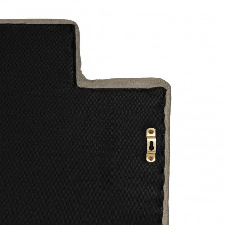 CABEZAL ZONDA 135/140 TAPIZADO TAUPE