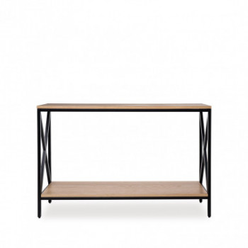 CONSOLA RIGA ROBLE/NEGRO 2