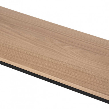 CONSOLA RIGA ROBLE/NEGRO