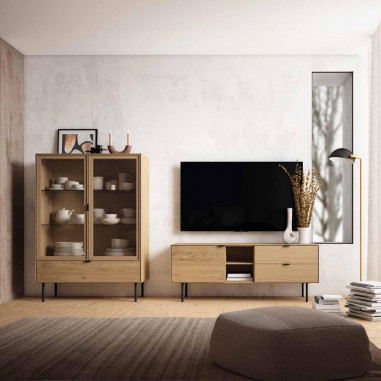 VITRINA BAJA PTAS(CRST)+CAJ TULSA