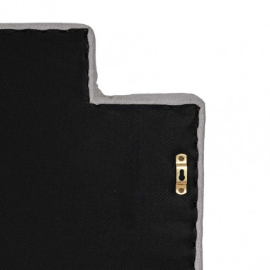 CABEZAL ZONDA 135/140 TAPIZADO GRIS CLARO