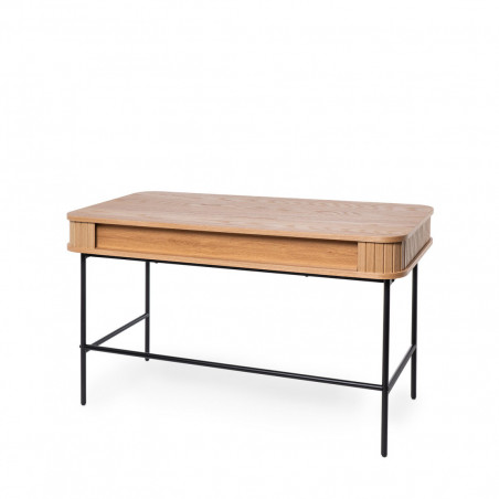 ESCRITORIO CORNELL ROBLE/NEGRO