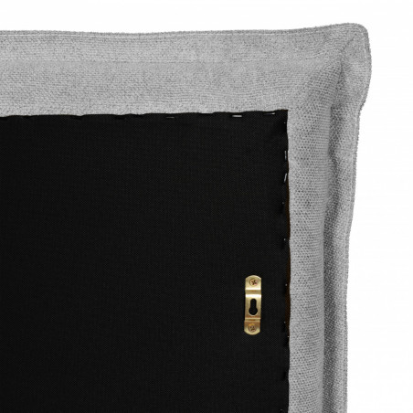 CABEZAL ABREGO 90 TAPIZADO GRIS CLARO