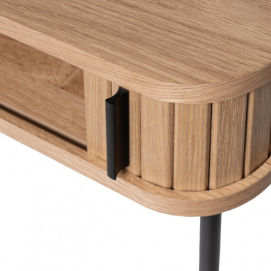 CONSOLA JASKA ROBLE/NEGRO