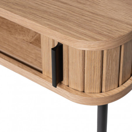 CONSOLA JASKA ROBLE/NEGRO