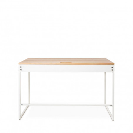 ESCRITORIO HUDSON ROBLE/BLANCO