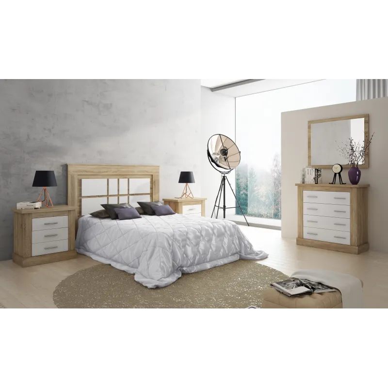 COMODA 4C CHELLEN ACABADO CAMBRIA-BLANCO O CAÑON
