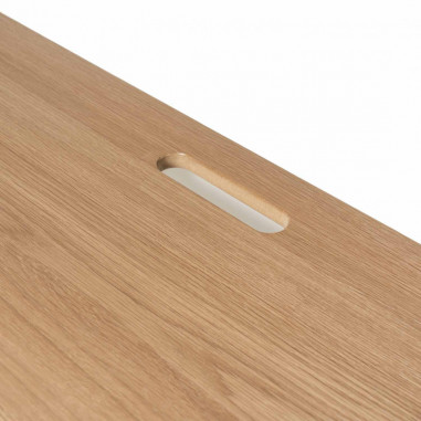 ESCRITORIO HUDSON ROBLE/BLANCO